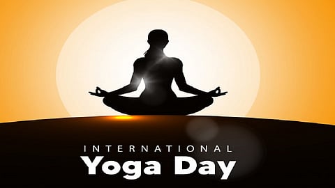 International Day of Yoga 2023 Balance personality through yoga health human personality