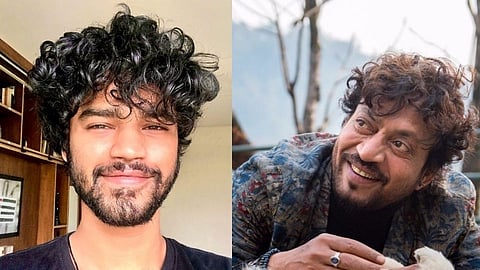 babil khan with father irrfan khan