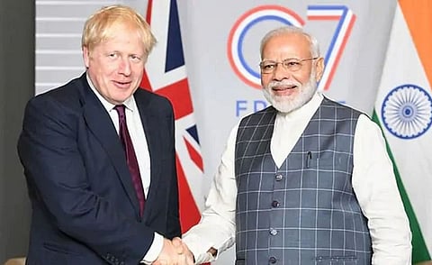'मोदींचं व्यक्तीगत स्वागत करु न शकल्यामुळे UK पंतप्रधान निराश'