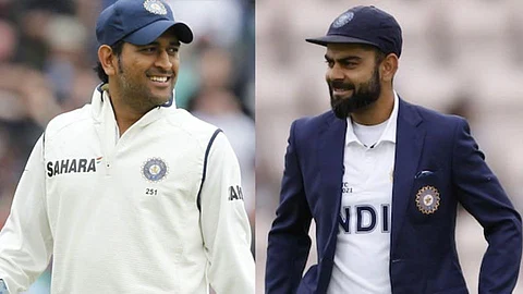 MS Dhoni And Virat Kohli