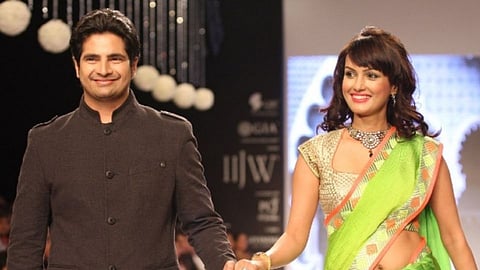 karan mehra and his wife