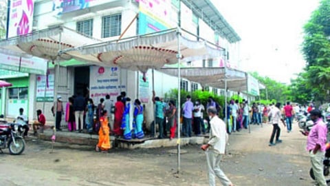 Corona vaccination center