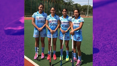 indian women hockey team player