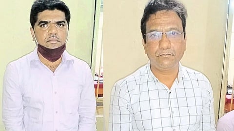 लाच स्विकारतांना उपलेखापालासह तलाठी जाळ्यात; आजऱ्यातील घटना