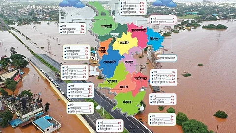 Kolhapur Landslide: 450 गावांत भूस्खलन