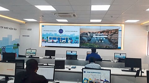 city bus command center