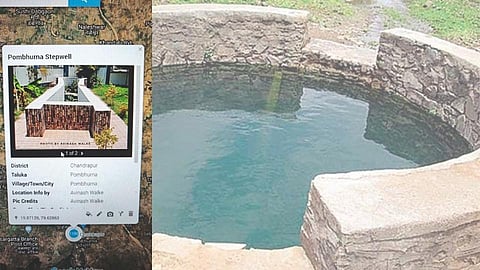 चंद्रपूर जिल्ह्यातील प्राचीन विहिरी गुगलच्या नकाशावर