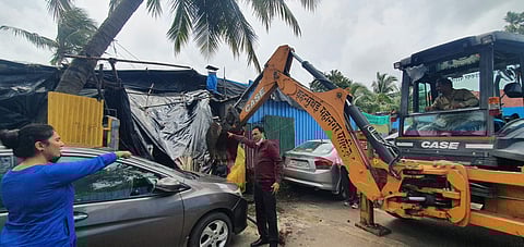 malad illegal construction