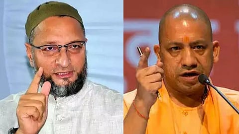 yogi aadityanath and owaisi