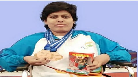 दिव्यांग खेळाडू भाग्यश्री जाधव