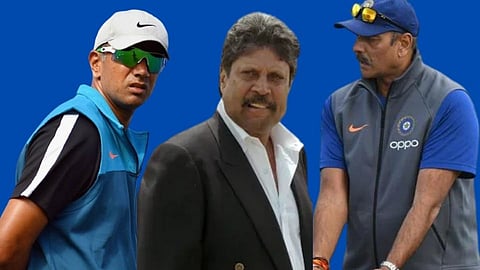 Dravid Kapil Dev Ravi Shastri
