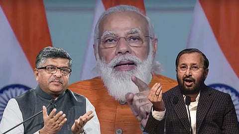 prakash javdekar ravishankar prasad