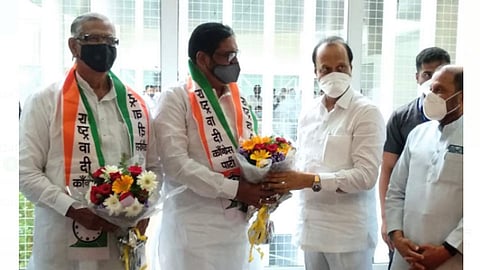 Sadanand Shetty and Ajit Pawar