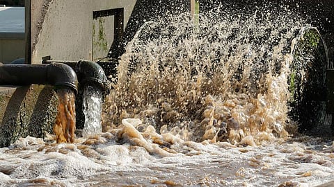 Drainage water File Photo