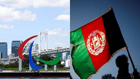 Tokyo Paralympics Afghanistan Flag