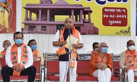 हिंदु बहुसंख्य असेपर्यंतच संविधान आणि कायदा - नितीन पटेल