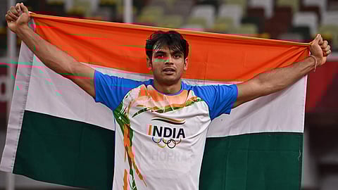 'आर्मी मॅन'मुळे टोकियोत वाजली 'जन-गण-मन'ची धून; नीरजला गोल्ड