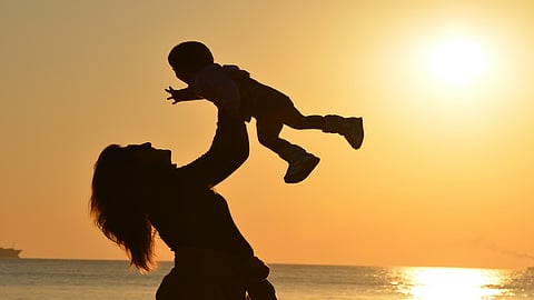 mother son