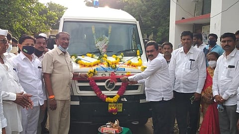 अखेर मोहोळ ग्रामीण रुग्णालयाला मिळाली रुग्णवाहिका!
