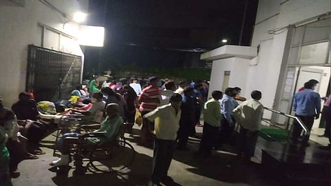 पनवेल: कोविड रुग्ण असलेल्या एमजीएम रुग्णालयात लागली होती आग