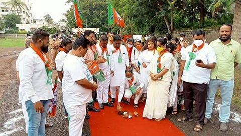 सांगलीत गोंधळ : पालकमंत्र्यांच्या आधीच भाजपकडून भूमिपूजन