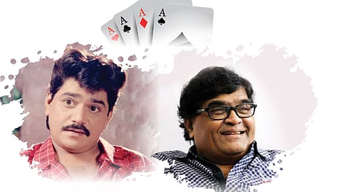 Laxmikant Berde and Ashok Saraf