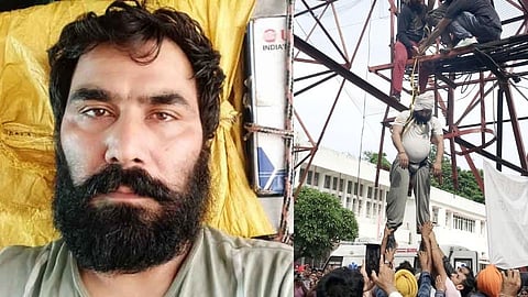 २०० फूट टॉवरवर १३५ दिवस धरणे आंदोलन; यशस्वी झाल्यावरच उतरला खाली