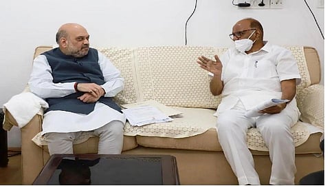 sharad pawar amit shah
