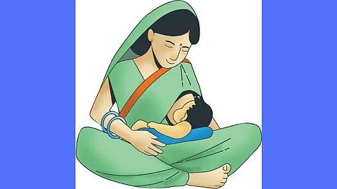 माता स्तनपान