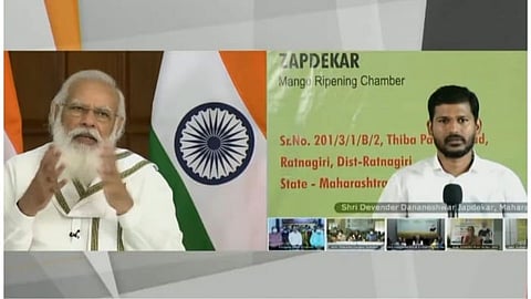 पंतप्रधानांकडून रत्नागिरीच्या आंबा शेतकऱ्याचे तोंडभरून कौतुक