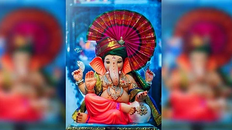घरगुती गणेशाच्या सजावटीत कोल्हापुरी फेट्यांची क्रेझ
