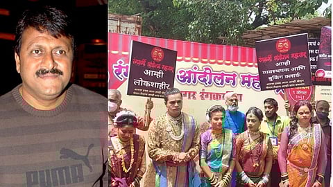 विजय पाटकरांसह रंगकर्मी आंदोलक पोलिसांच्या ताब्यात