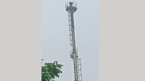 अमरावती : तीनशे फूट टॉवरवर विरूगिरी; तिघांनी उचलला वीडा