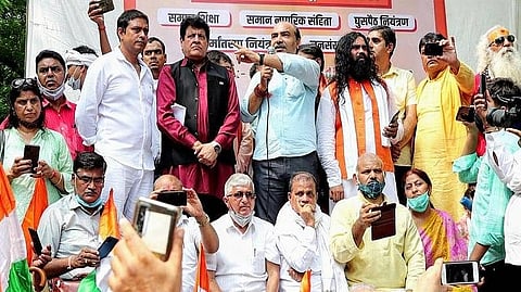 मुस्लिम धर्माविरोधात घोषणाबाजी, भाजप नेत्यासह पाज जण ताब्यात