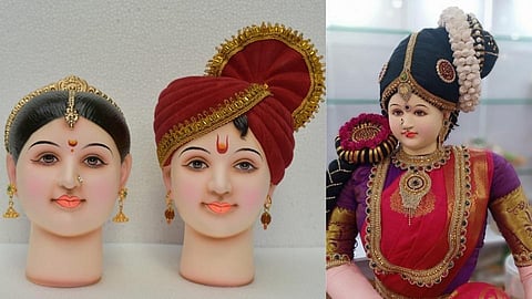 काटीच्या कुंभारवाड्यातील कला सातासमुद्रापार ! गौरी मुखवट्यांना ग्लोबल टच