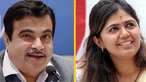 नितीन गडकरी आणि पंकजा मुंडे
