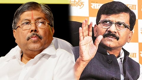 Sanjay Raut on bjp Chandrakant patil statment on balasaheb thackrey shivesena involvement in babri masjid demolition