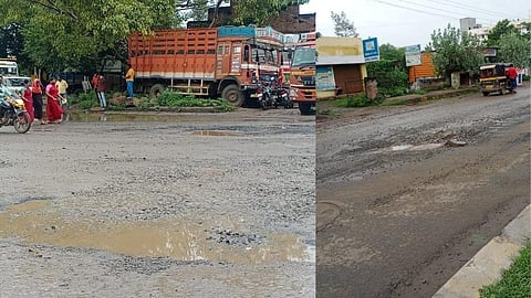 सोलापुरात प्रवेश करताय, सावधान! जुना पूना नाका ते एसटी स्टॅंड रस्ता धोकादायक