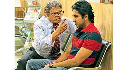 Annu Kapur and Aayushman Khurana