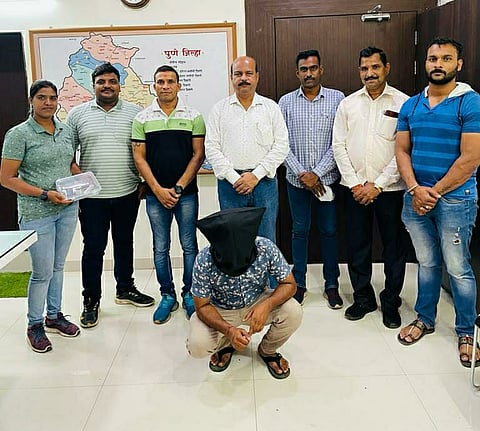 नसरापूर : चालकाकडून गावठी पिस्तूल जप्त