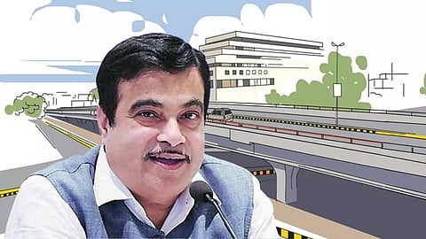 गडकरींच्या हस्ते 2016 मध्ये भूमिपूजन झालेले दोन उड्डाणपूल नकाशावरच!