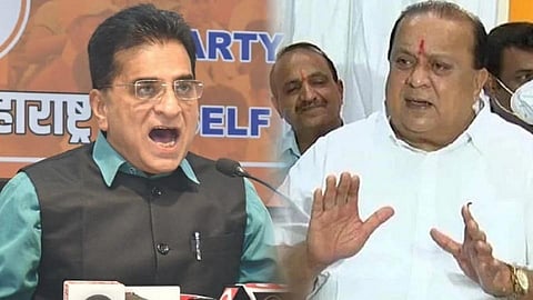 दोन दिवसात काॅंग्रेसच्या 2 नेत्यांचे घोटाळे बाहेर काढणार; चंद्रकांतदादांचा इशारा