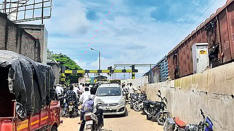 traffic jam problem in nandgaon