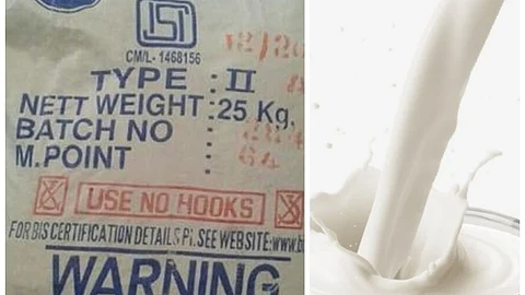 Seize large stocks of paraffin used to adulterate milk