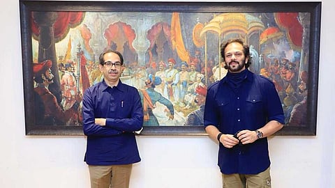 उद्धव ठाकरे-रोहित शेट्टी