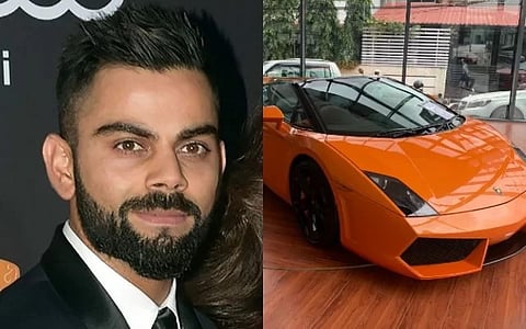 विराट कोहलीनं वापरलेली अलिशान Lamborghini कार विक्रीला