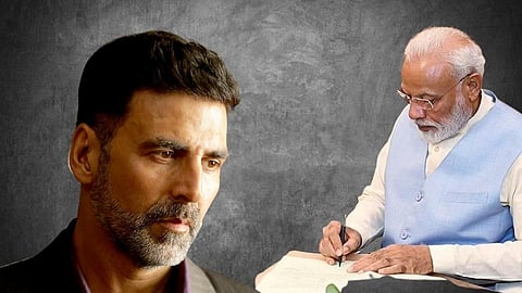 PM Modi and Akshay Kumar