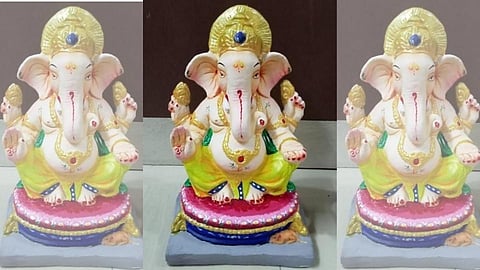 आता बोलबाला पर्यावरणपूरक 'गोमय गणेश मूर्ती'चा !