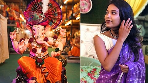 Video : वकिली सोडून बाप्पासाठी बनवतेय खणाचे दागिने