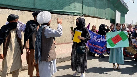 Protest in Kabul